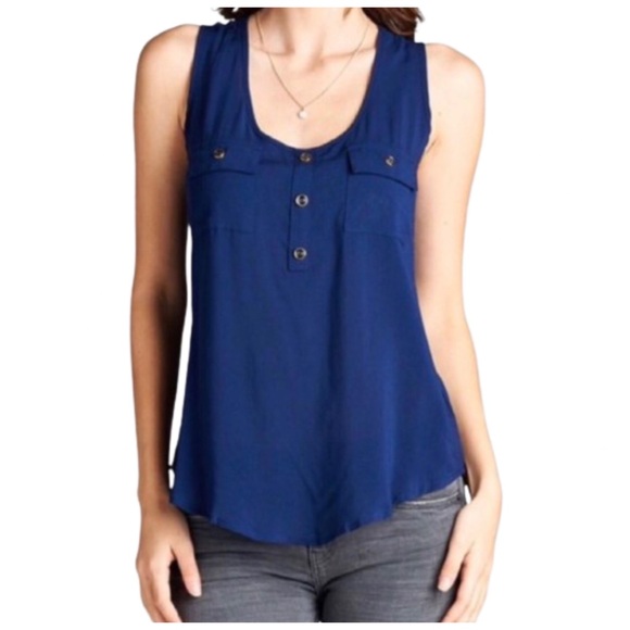 hangar27 Tops - Navy Tank